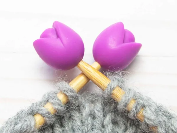Stitch Stoppers Purple Tulip from Fox & Pine Stitches 2/package